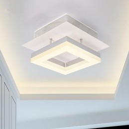 Lampada da soffitto moderna e contemporanea in acrilico da 9 W