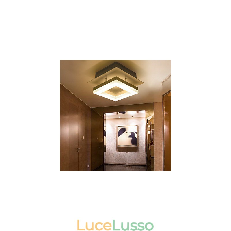 Lampada da soffitto moderna e contemporanea in acrilico da 9 W