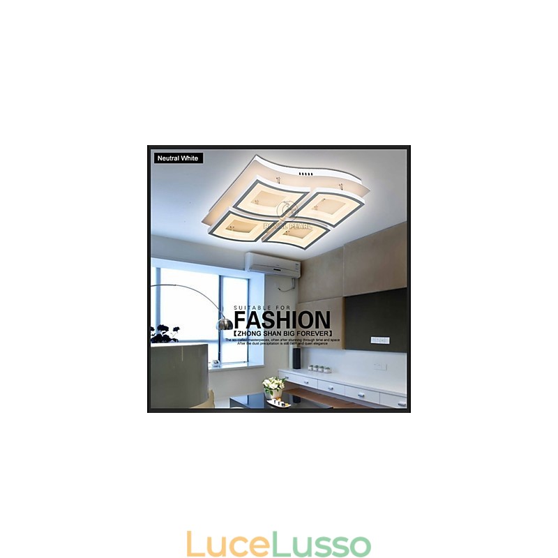 Lampada a sospensione contemporanea a lunga durata e risparmio energetico