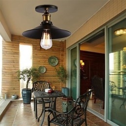 Lampadario decorativo industriale retrò per garage e arredamento per la casa