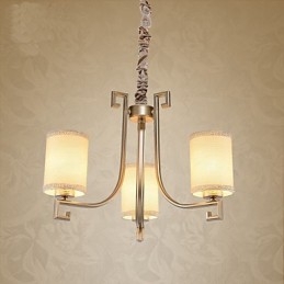 Lampadario in stile cinese in ferro e rame, imitazione lampade ad aria
