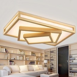 Moderno Contemporaneo Mini Stile Dipinto Legno Bambù Montaggio a Filo