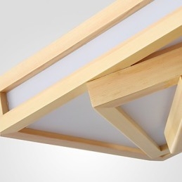 Moderno Contemporaneo Mini Stile Dipinto Legno Bambù Montaggio a Filo