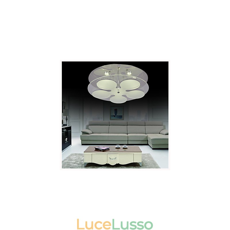 Luci da binario moderne e contemporanee per garage in metallo