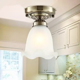 Faretti da incasso in metallo elettroplaccato in stile mini classico tradizionale