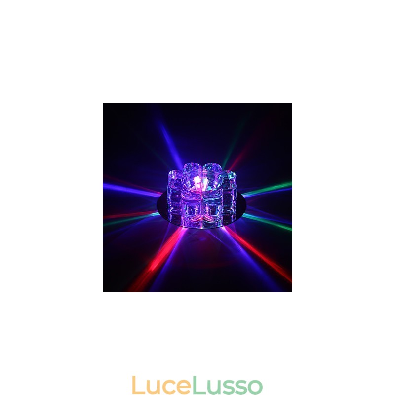 Moderno contemporaneo in cristallo a filo