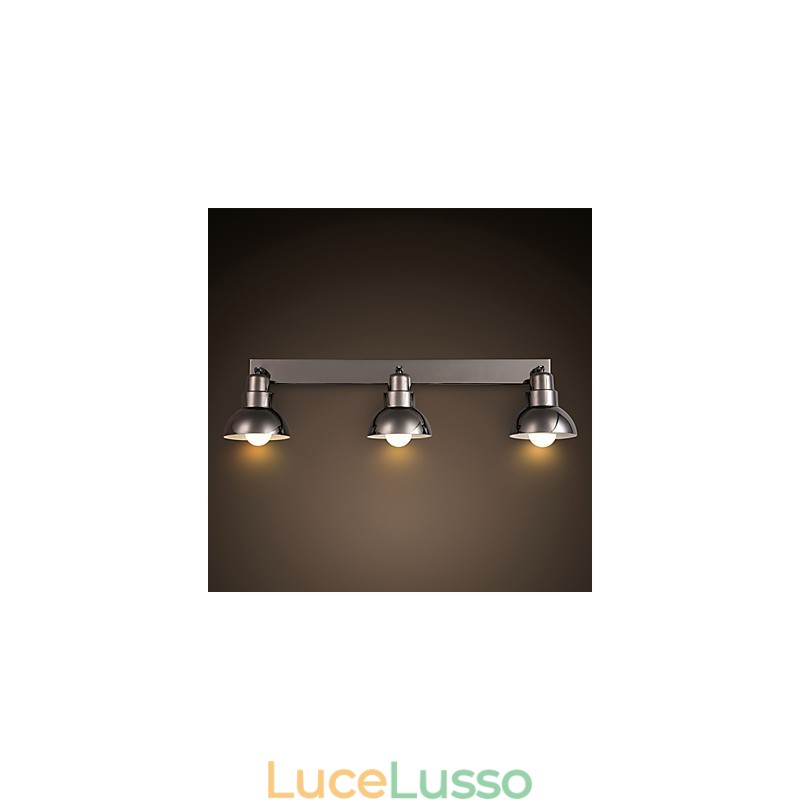 Lampada da soffitto a forma di triangolo in vetro bianco con telaio in alluminio, moderna e alla moda