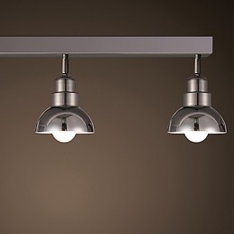 Lampada da soffitto a forma di triangolo in vetro bianco con telaio in alluminio, moderna e alla moda
