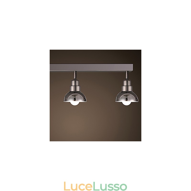 Lampada da soffitto a forma di triangolo in vetro bianco con telaio in alluminio, moderna e alla moda
