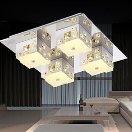 Lampada da soffitto 4 luci moderna semplice artistica