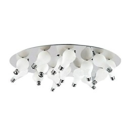 Moderno montaggio a filo con 12 luci in tondo (attacco lampadina G4)