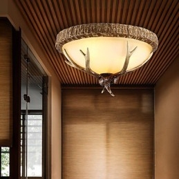 Lampadario Mini Stile Retro Resina
