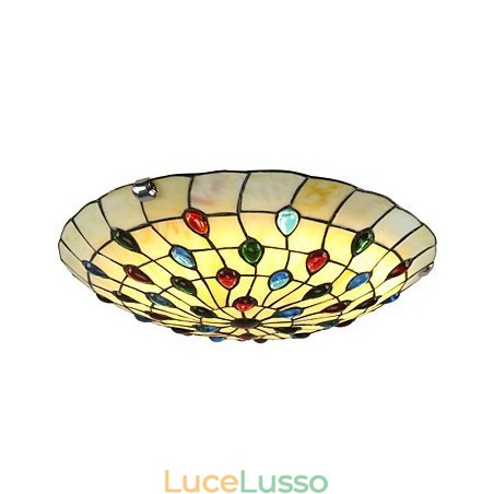 Lampada da soffitto in stile mediterraneo 50 cm illuminazione da giardino Lampada da soffitto in stile mediterraneo 50 cm illuminazione da giardino