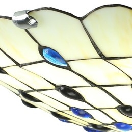 Lampada da soffitto in stile mediterraneo 50 cm illuminazione da giardino