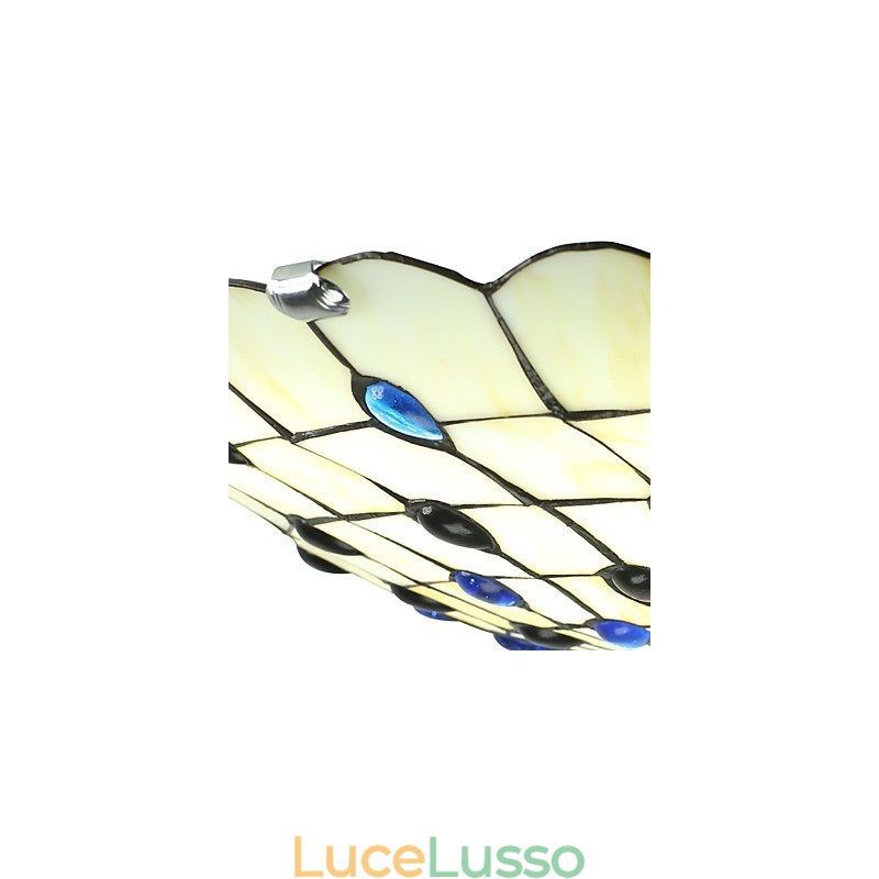 Lampada da soffitto in stile mediterraneo 50 cm illuminazione da giardino