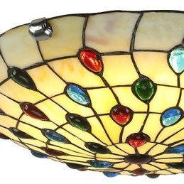 Lampada da soffitto in stile mediterraneo 50 cm illuminazione da giardino