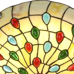 Lampada da soffitto in stile mediterraneo 50 cm illuminazione da giardino