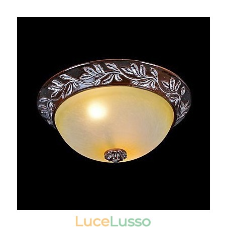 Lampada da soffitto in vetro bianco giallo resina argento intaglio classico europeo Lampada da soffitto in vetro bianco giallo resina argento intaglio classico europeo