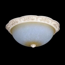 Bianco Montaggio a filo Giallo chiaro Vetro bianco Resina Modello Intaglio Classico europeo