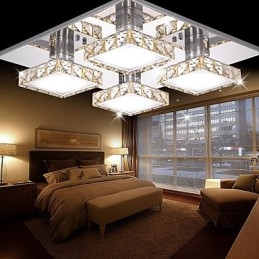 Lampada da soffitto 4 luci moderna semplice artistica