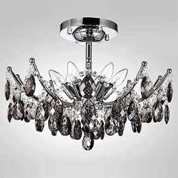 Lampadario 6 luci semplice moderno artistico