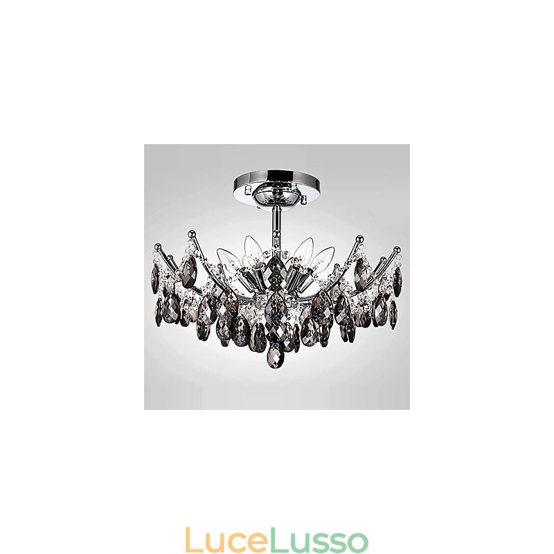 Lampadario 6 luci semplice moderno artistico