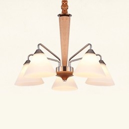 Montaggio a filo Mini Stile Moderno Contemporaneo Legno Bambù