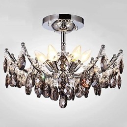 Lampadario 6 luci semplice moderno artistico