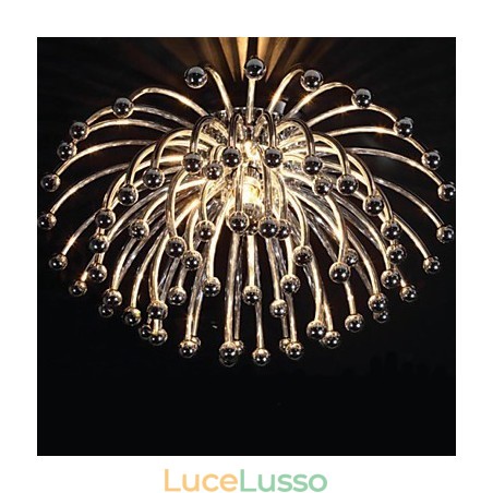 Placcatura ragno reattiva Taiwan Lampade da soffitto crisantemo da parete Placcatura ragno reattiva Taiwan Lampade da soffitto crisantemo da parete