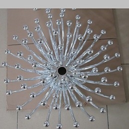 Placcatura ragno reattiva Taiwan Lampade da soffitto crisantemo da parete