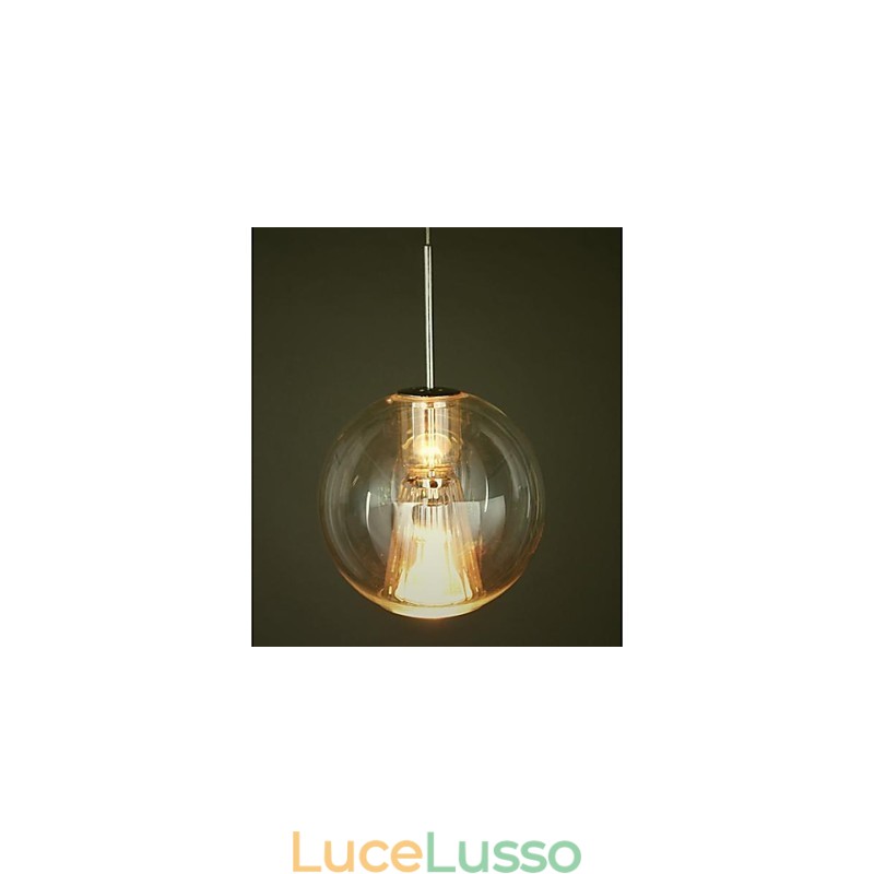 Lampada a sospensione moderna contemporanea tradizionale classica in metallo cromato per bambini, 4 luci