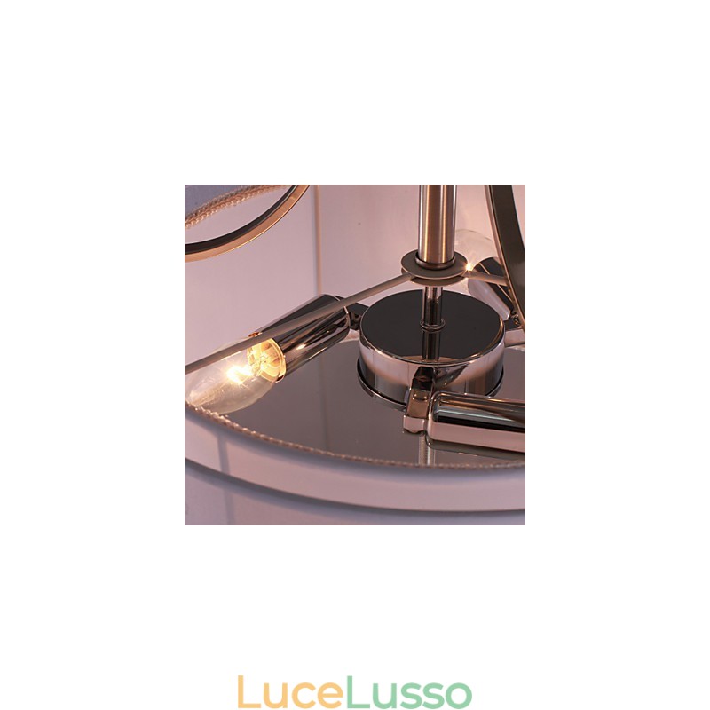 Moderno montaggio a filo in acrilico con design a cilindro a 3 luci