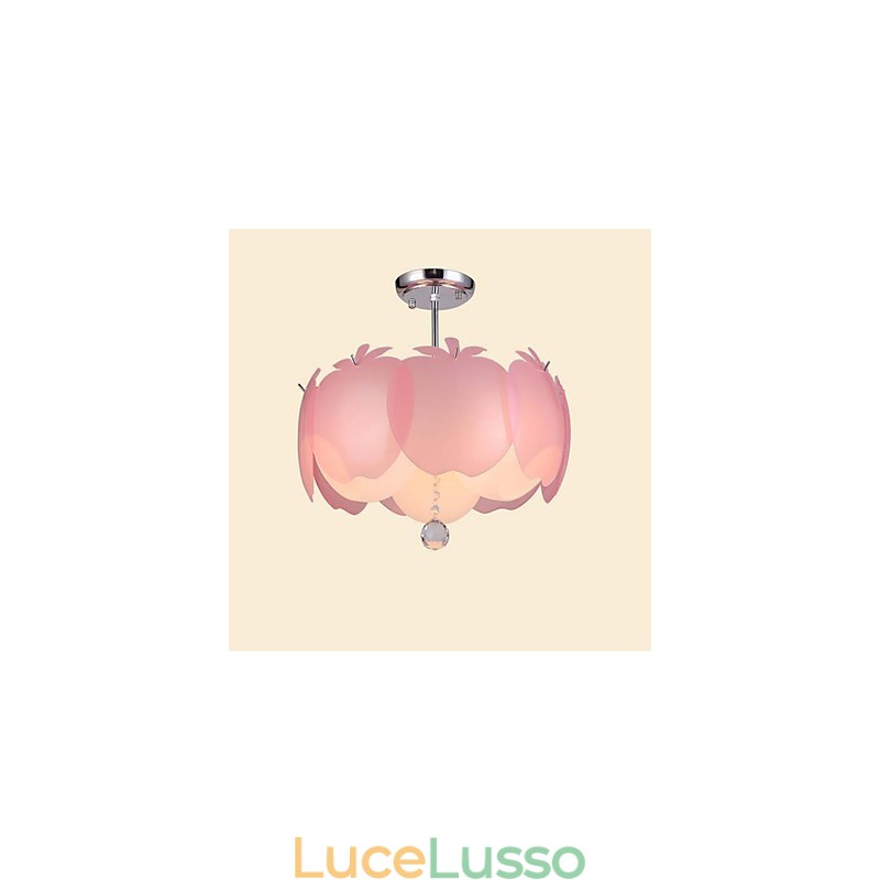 Moderno Contemporaneo Cristallo Altri Metallo Montaggio a filo