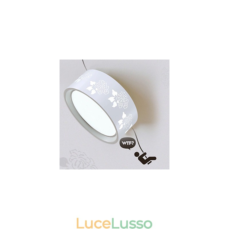 Lampada da soffitto moderna contemporanea a filo in metallo