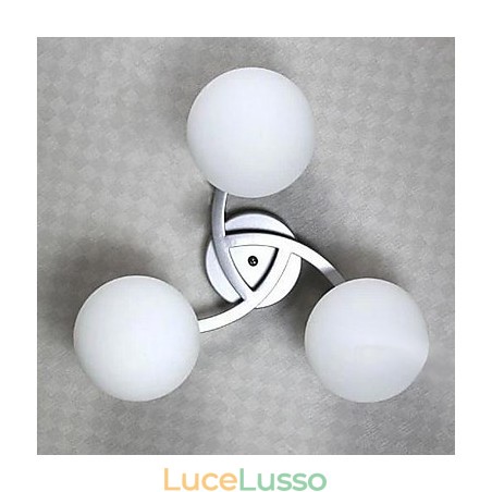 Lampada da soffitto 3 luci moderna semplice artistica Lampada da soffitto 3 luci moderna semplice artistica