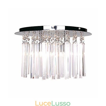 Moderno cristallo semi-incasso con 4 luci (attacco lampadina G9) Moderno cristallo semi-incasso con 4 luci (attacco lampadina G9)