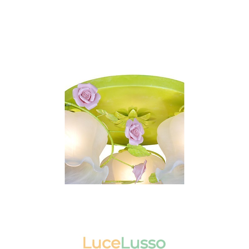 Lampada creativa Lampada Giardino caldo Rosa Tre semplici lampade da soffitto