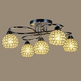 Lampade da soffitto 5 luci semplici moderne artistiche