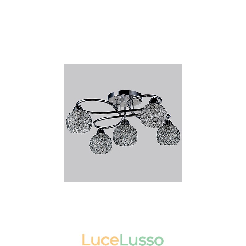 Lampade da soffitto 5 luci semplici moderne artistiche
