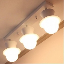 La lampada da soffitto dell'armadietto semplice e creativa