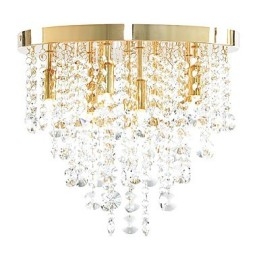 Moderno cristallo semi-incasso con 9 luci (attacco lampadina G9)