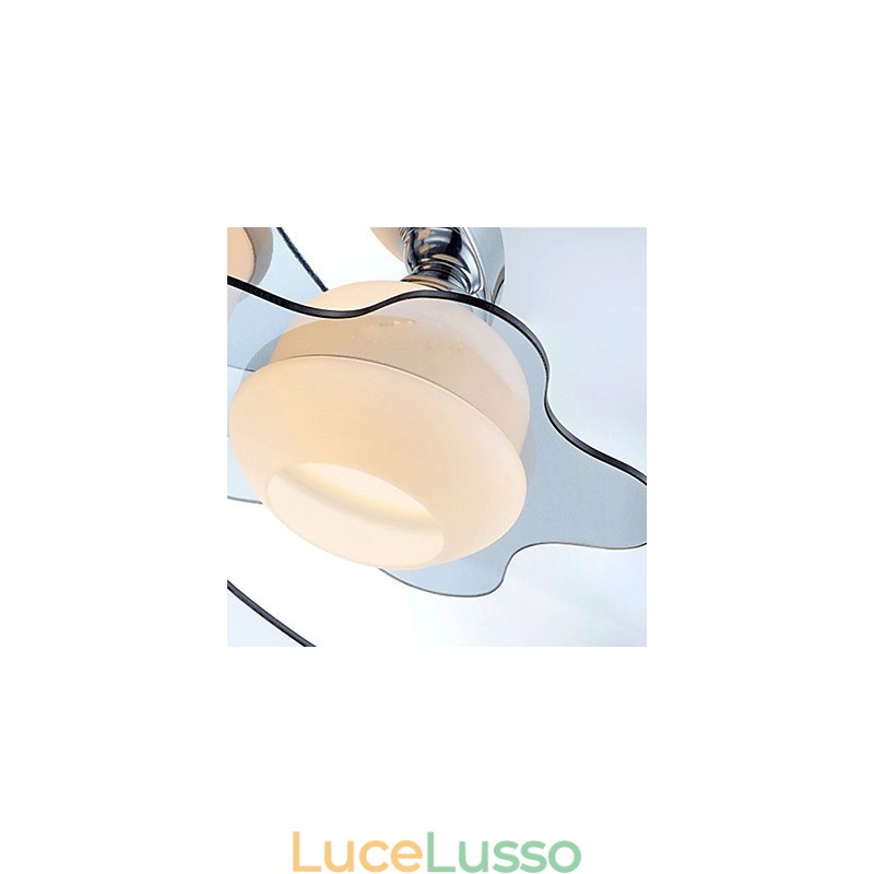 Moderna plafoniera a filo 5 luci in metallo contemporaneo