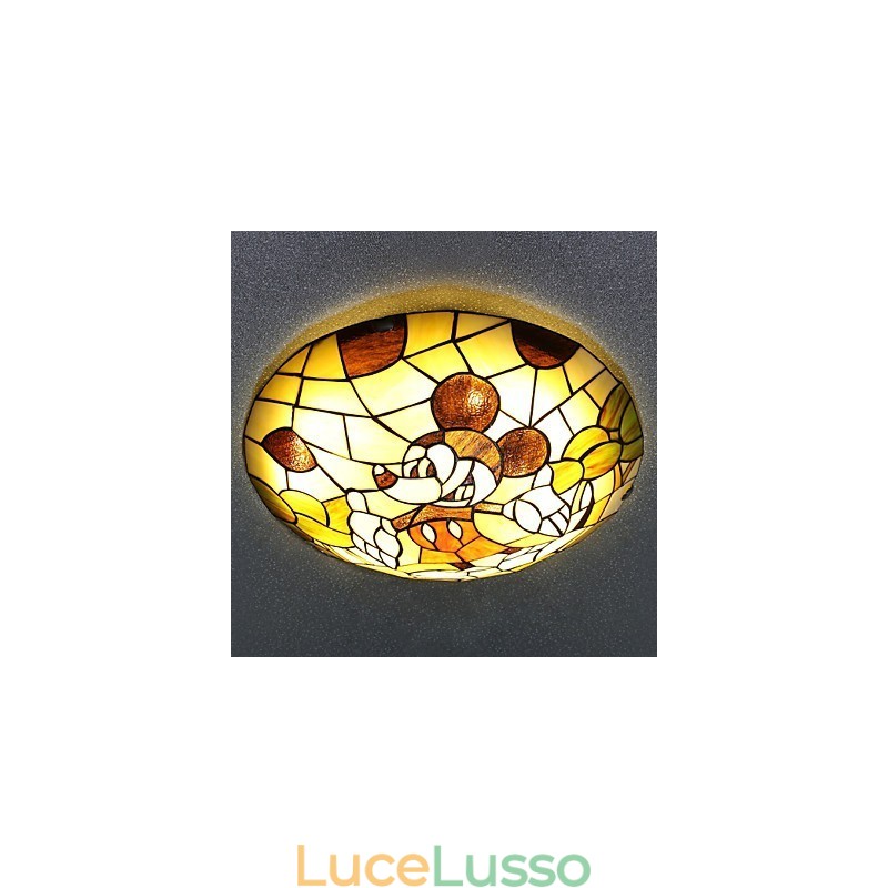 La cupola mediterranea Dolce Bambini Topolino Cupola Luce 40 Cm di Diametro