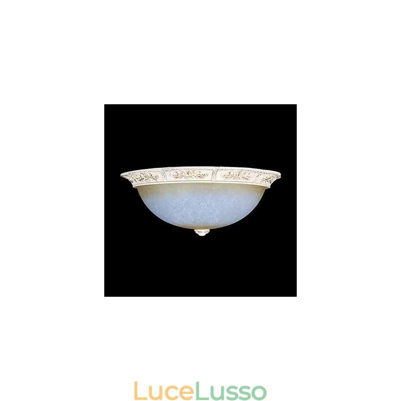 Bianco Montaggio a filo Giallo chiaro Vetro bianco Resina Modello Intaglio Classico europeo