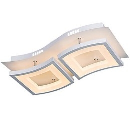 Lampadario moderno quadrato