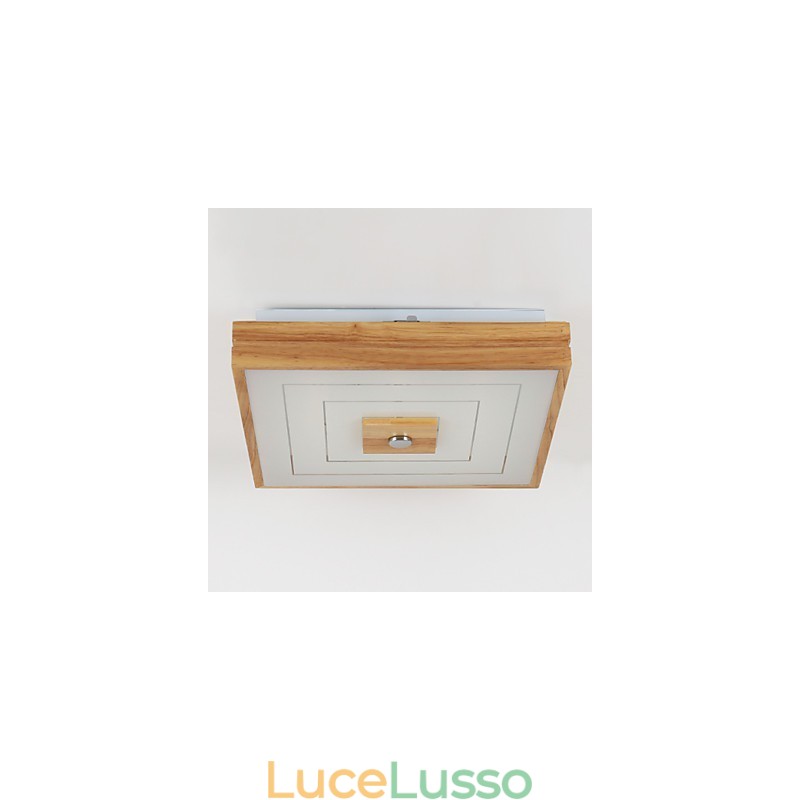 Moderno Contemporaneo Mini Stile Dipinto Legno Bambù Montaggio a Filo
