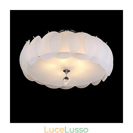 Lampadario in vetro a 5 luci, moderno, famiglia di luci pendenti Lampadario in vetro a 5 luci, moderno, famiglia di luci pendenti