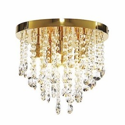 Moderno cristallo semi-incasso con 6 luci (attacco lampadina G9)