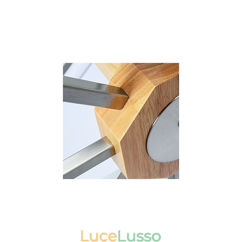 Montaggio a filo Mini Stile Moderno Contemporaneo Legno