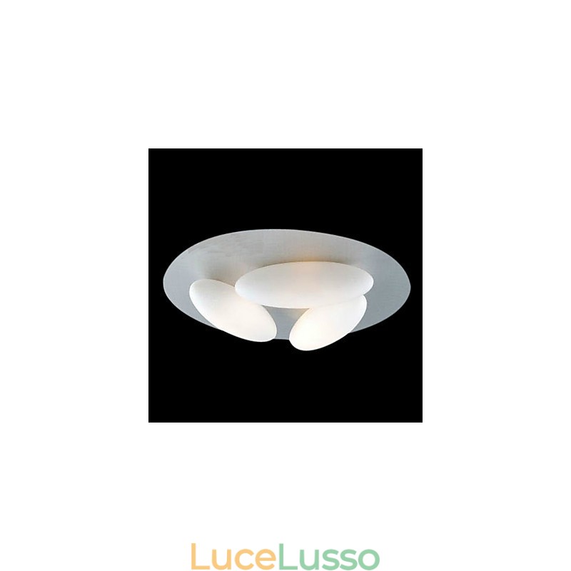 Moderno montaggio a filo con 3 luci (attacco lampadina G9)